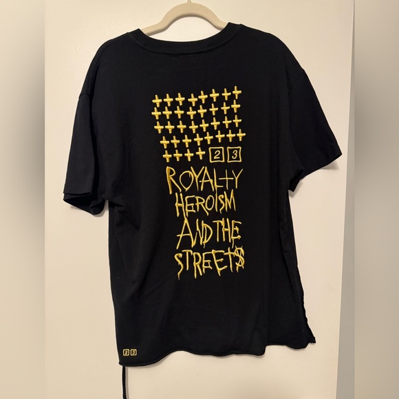 Ksubi Men’s Biggie Embroidered Jet Black Royalty Tee Size M - NWOT’s - Picture 6 of 6